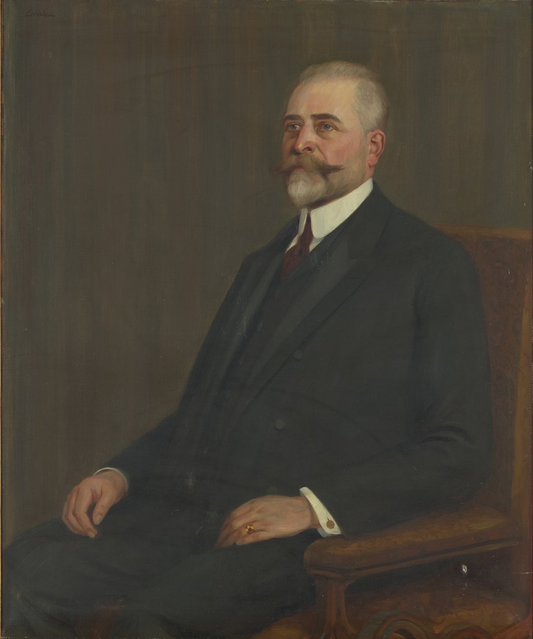 莫里茨-格拉夫-维特-冯-德-利利阁下，1901-1907 年众议院议长 作者 路德维希·维登
