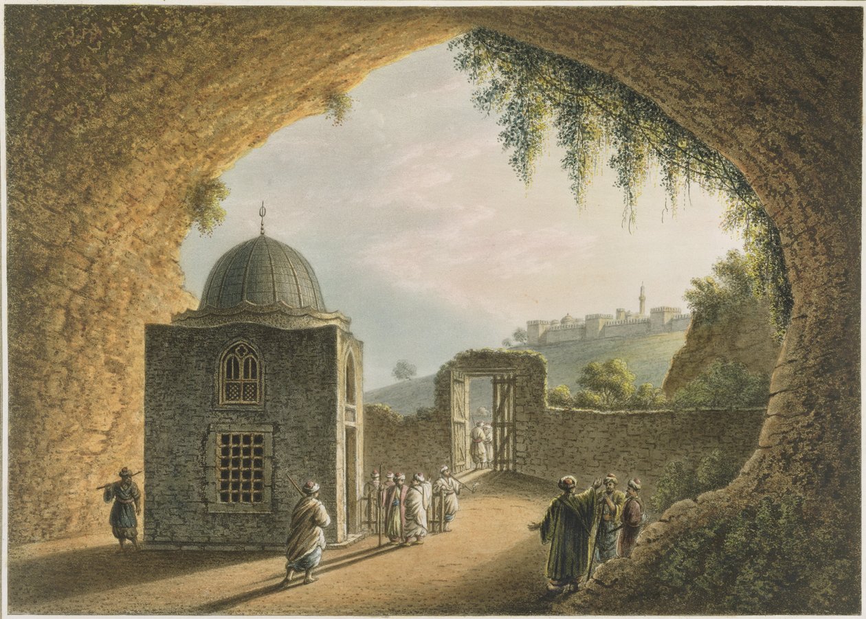 酒吧耶利米之墓。作者：William Watts，1801 作者 路易吉·梅耶（Luigi Mayer）