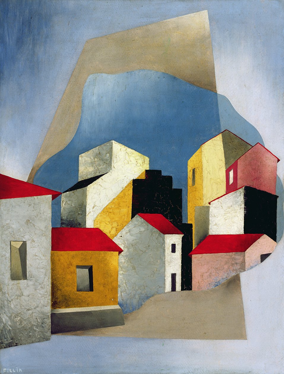 Lerici的房子，1932-33 作者 路易吉·科伦坡·菲利亚