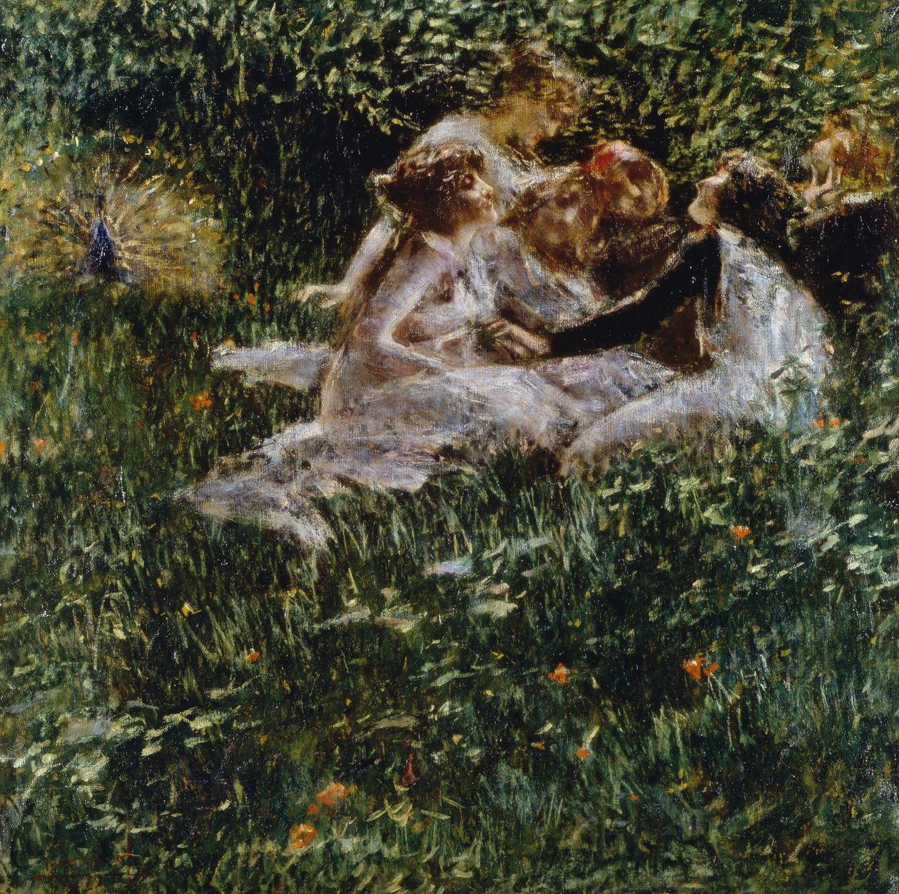 Allegory of Spring, by Luigi Conconi (1852-1917), oil on canvas, 77x77 cm   1462826   zh       chinese Successfully Translated  Original: Cobham Hall, Kent: Elevation of Stables Translat: Cobham Hall, Kent: Elevation of Stables 1436920 zh chinese Successfu 作者 路易吉·康科尼（Luigi Conconi）