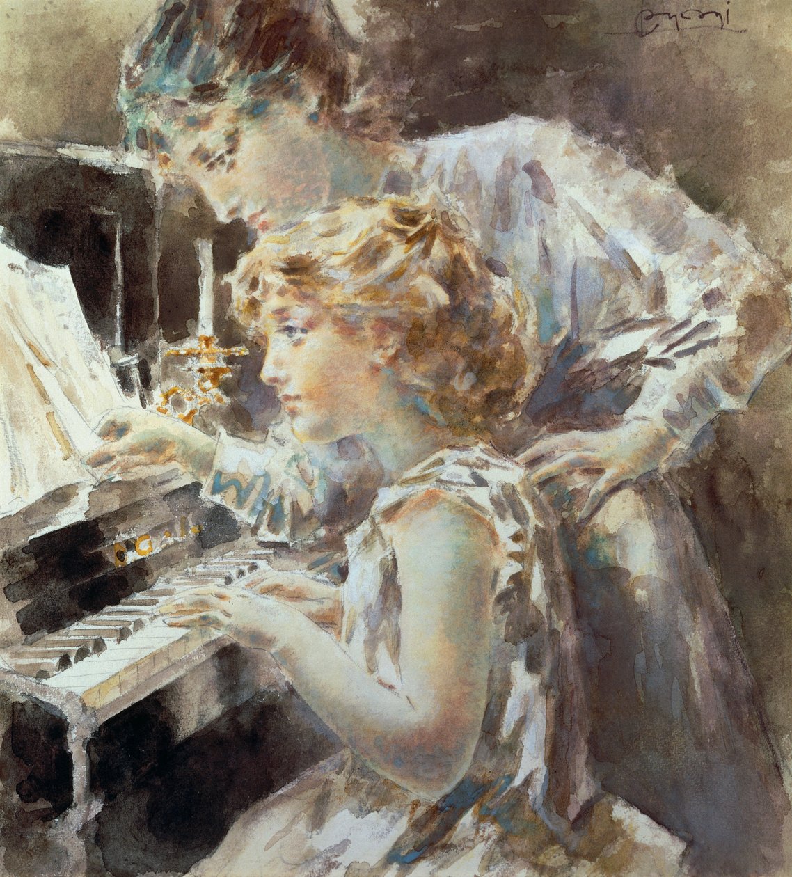 钢琴课 作者 路易吉·康科尼（Luigi Conconi）