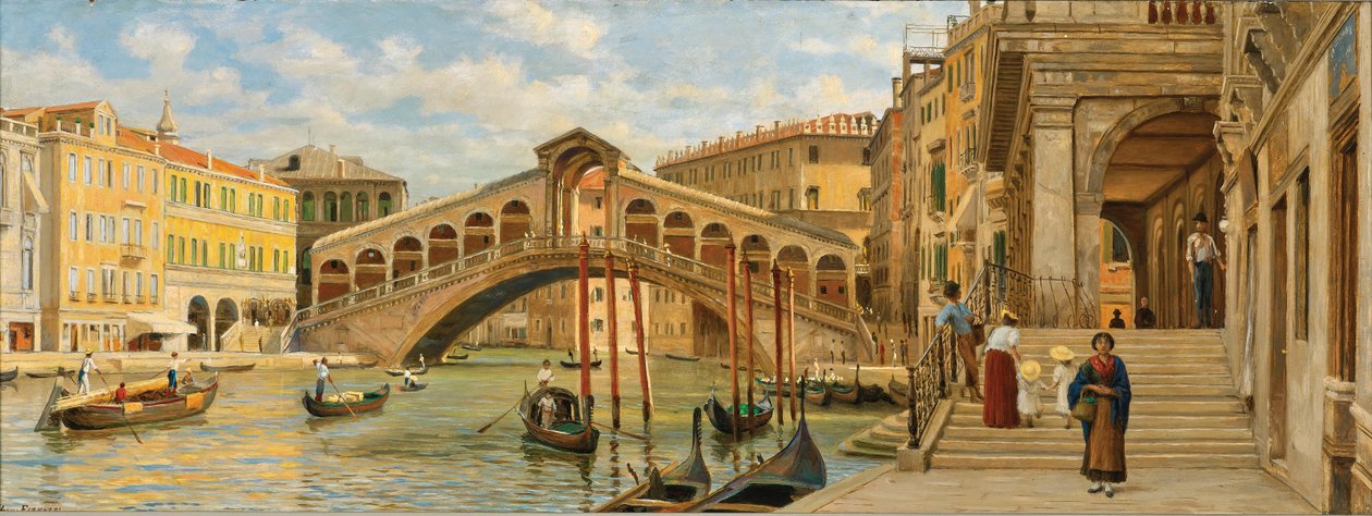 Luigi Ferrazzi 里亚托桥 1875 年 作者 路易吉·费拉齐