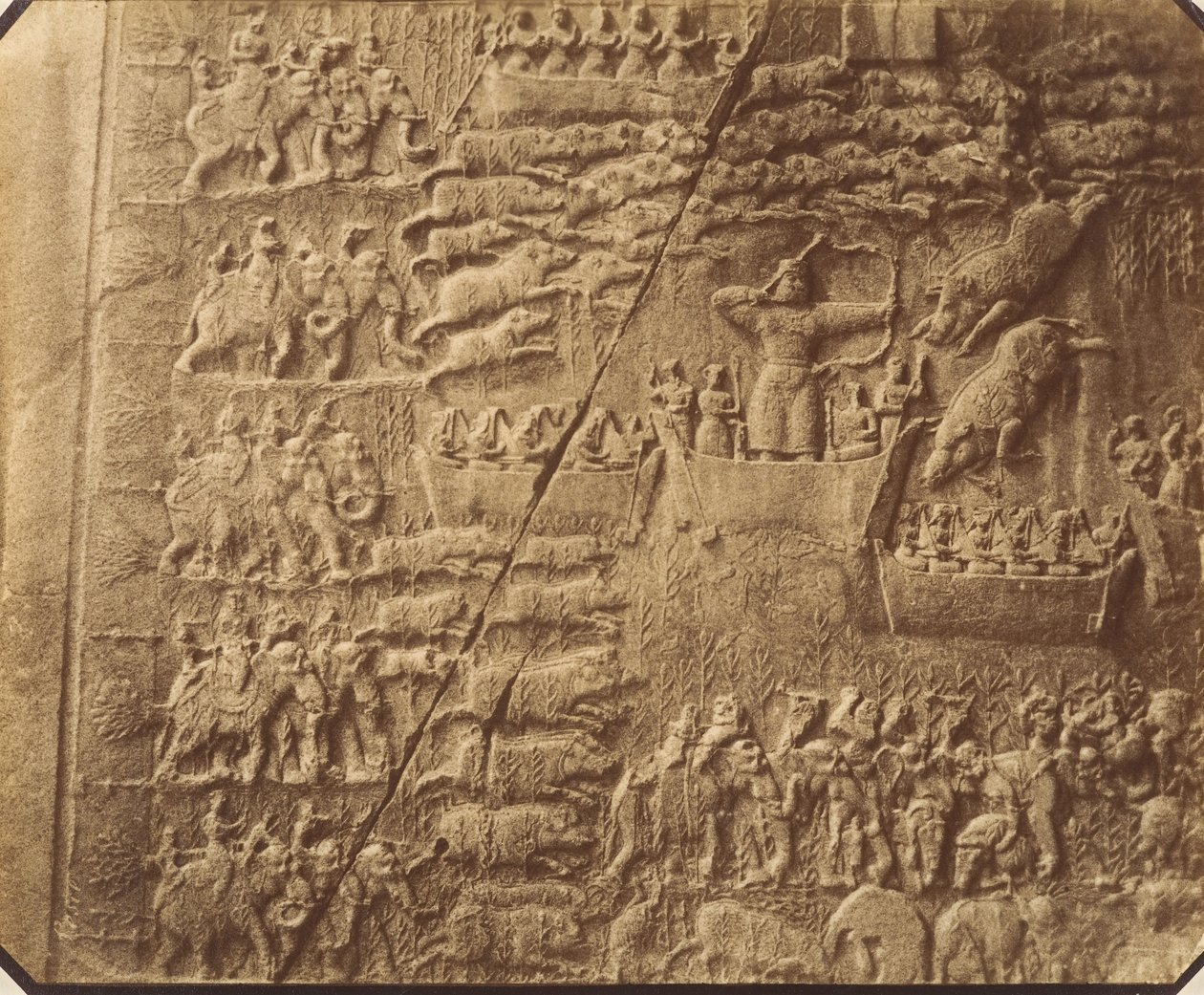 1 [Tag-e Bustan, Kermanshah], 1840s-60s. 作者 路易吉·佩斯