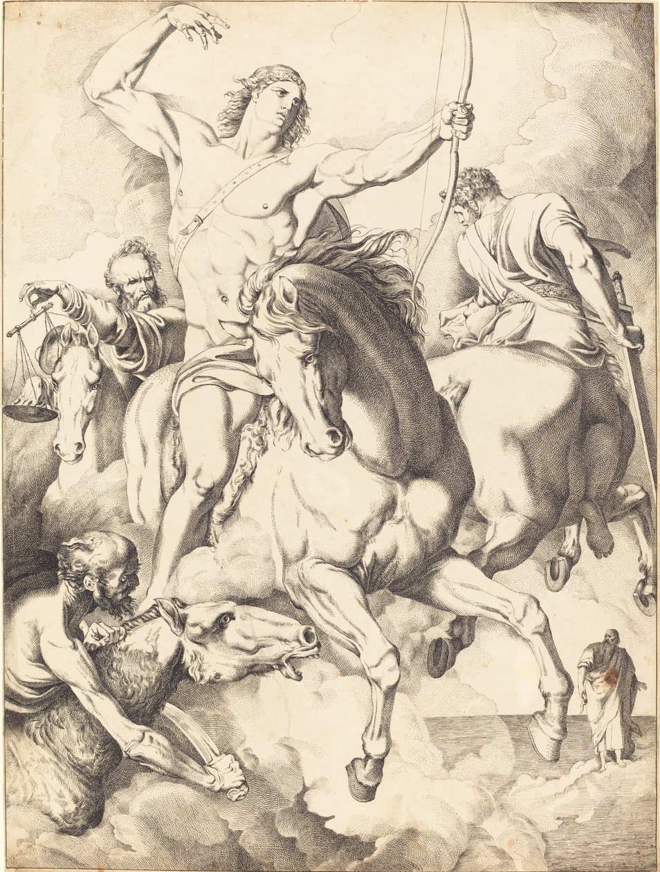 Vidi, quod aperuisset agnus... (The Four Horsemen of the Apocalypse) 作者 路易吉·萨巴泰利一世