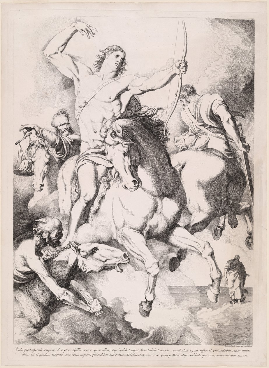 Vidi, quod aperuisset agnus... (The Four Horsemen of the Apocalypse) 作者 路易吉·萨巴泰利一世