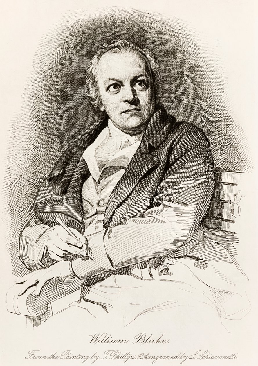 William Blake 作者 路易吉·夏瓦尼蒂（Luigi Schiavonetti）