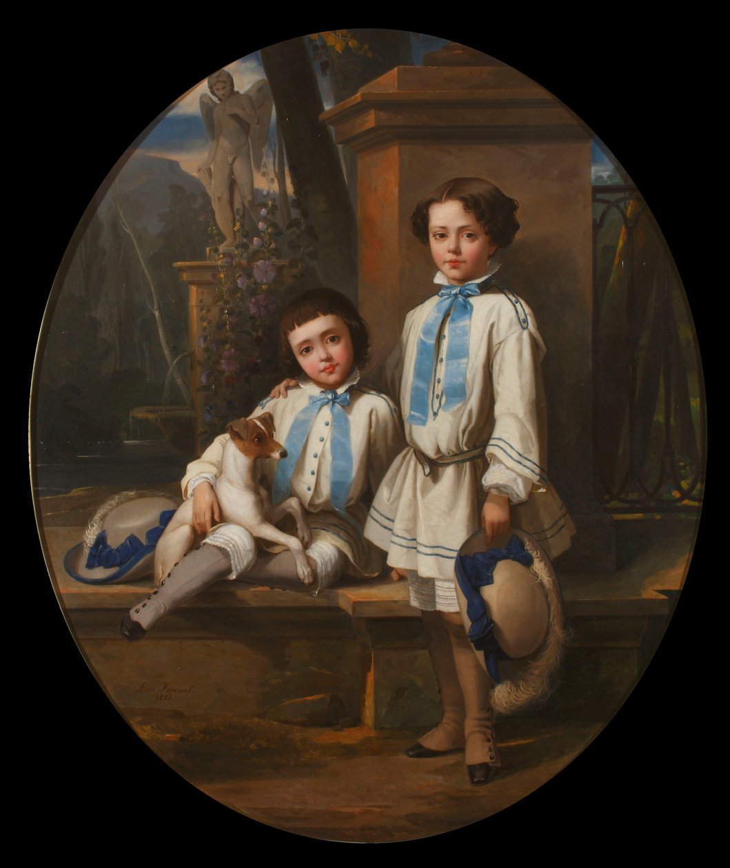 Alejandro和Luis Ferrant和Fischermans，画家侄子 作者 路易斯·费兰特