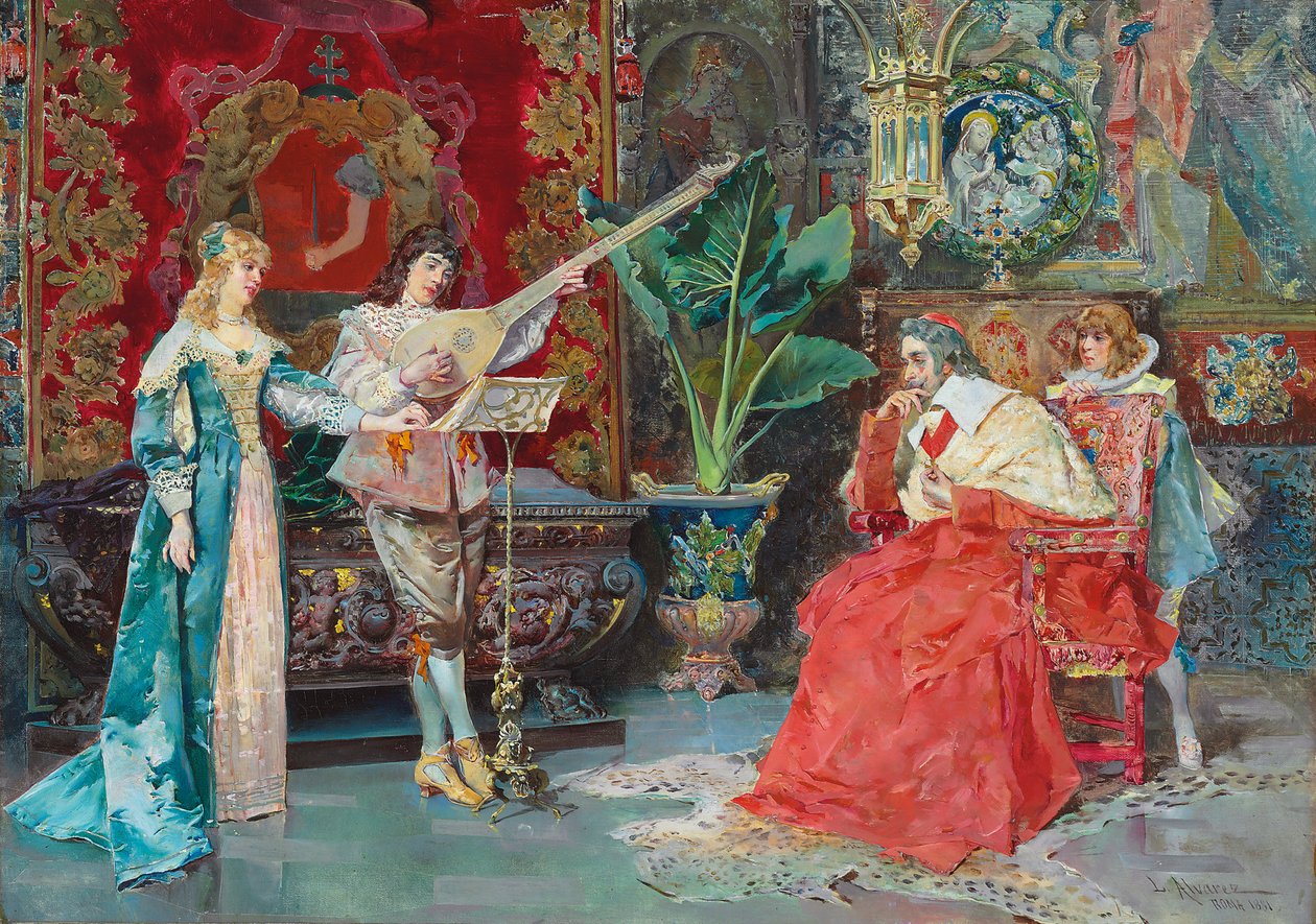 音乐插曲，1881年 作者 路易斯·阿尔瓦雷斯·加泰罗尼亚