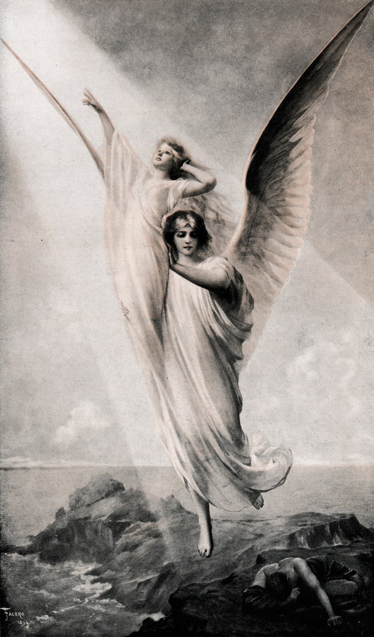 人类的灵魂》，1894年，1911年 作者 路易斯·里卡多·法莱罗