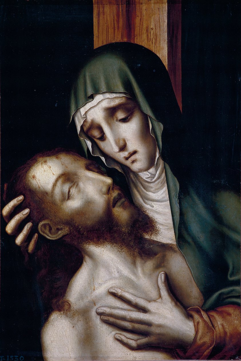 西班牙语：La Piedad Pieta 作者 路易斯·德·莫拉莱斯