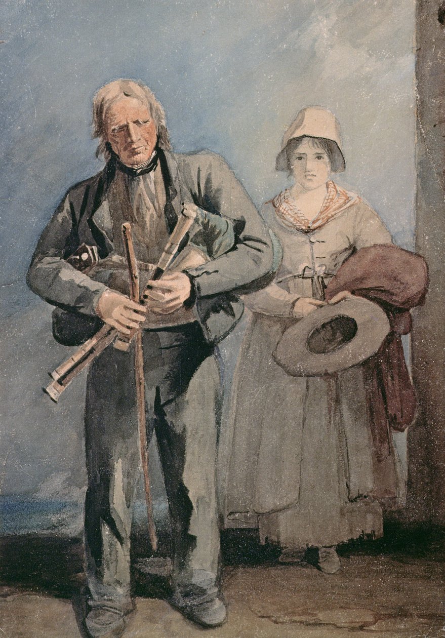 Blind Bagpipe Player 作者 卢克·克莱内尔