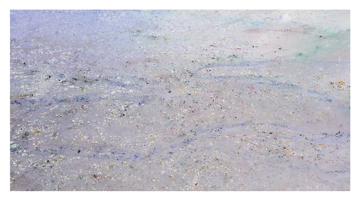 2011年冬季，（纸上混合媒体） 作者 卢克·艾尔维斯
