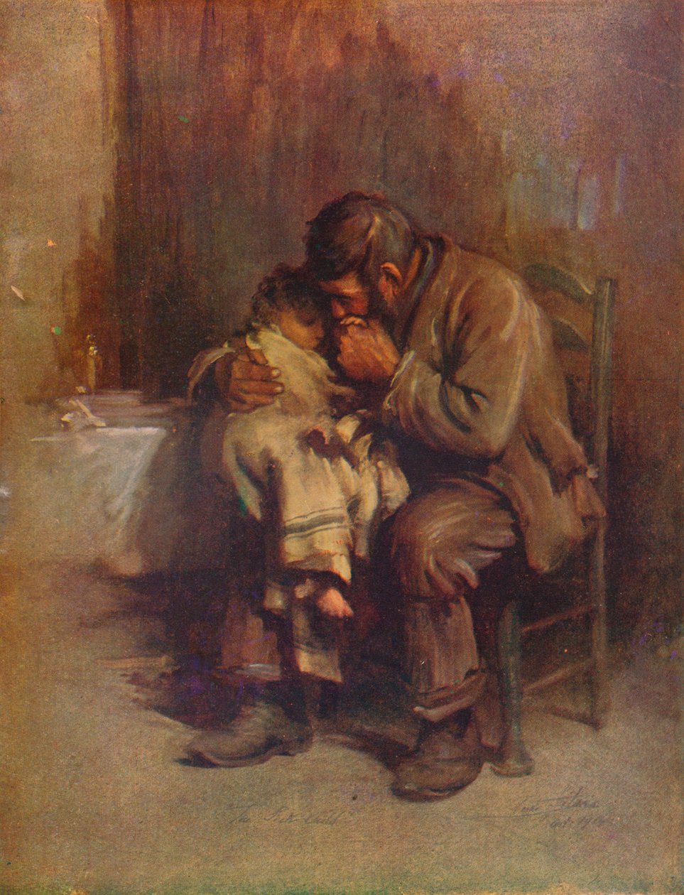 无母》，约1899年，1914年 作者 卢克·菲尔德斯