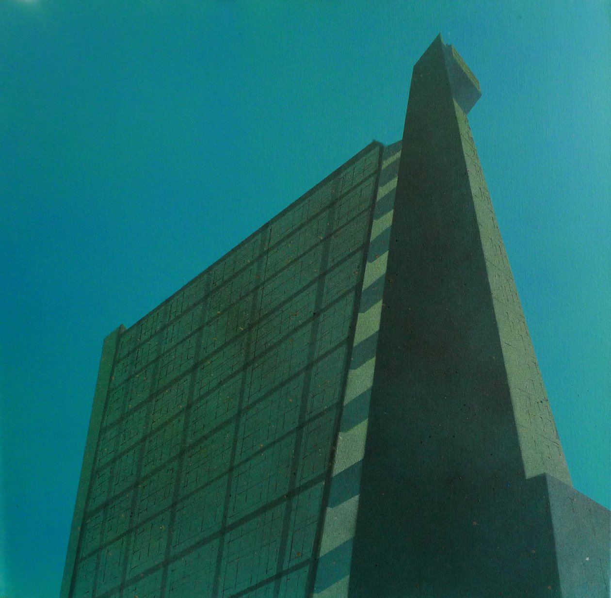 金手指的遗产 II》，2015 年（布面丙烯和墨水） 作者 卢克·M·沃克