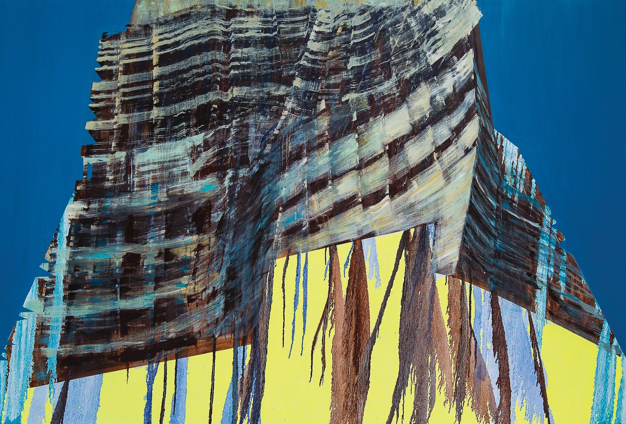 进行中的作品 IV，2014 年（布面油画） 作者 卢克·M·沃克
