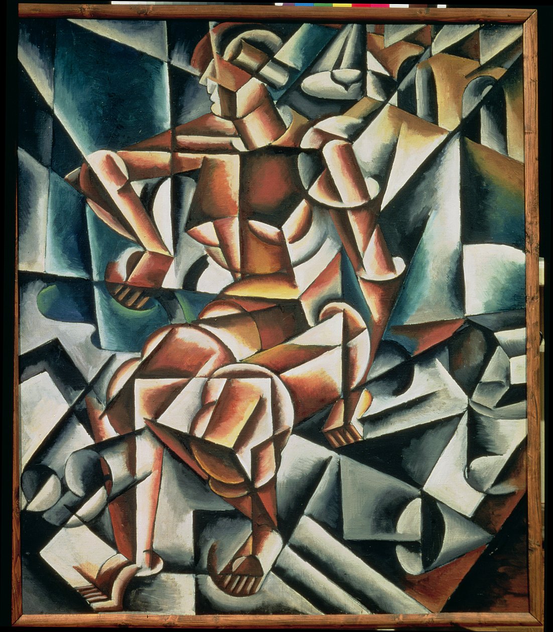Man + Air + Space，1915 作者 柳博夫·谢尔盖维娜·波波娃