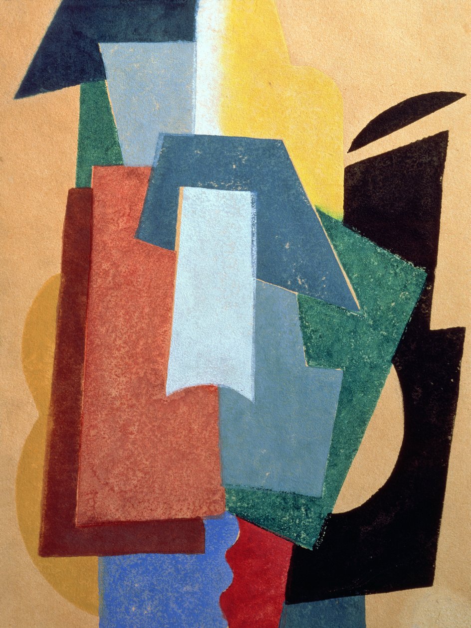 夏天，1917-18 作者 柳博夫·谢尔盖维娜·波波娃