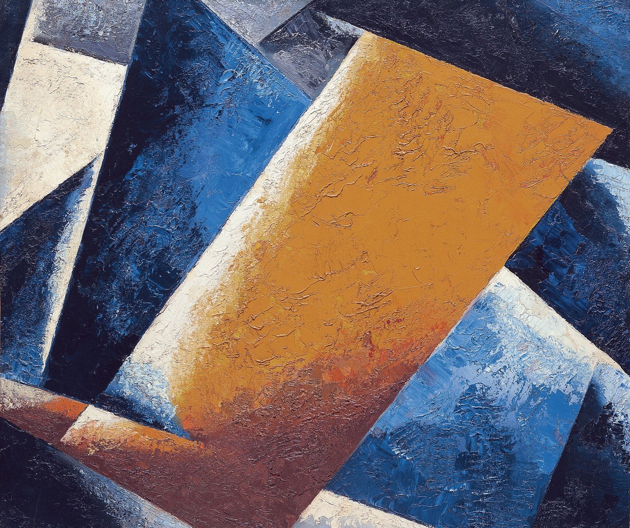 绘画建筑，1918年 作者 柳博夫·谢尔盖维娜·波波娃