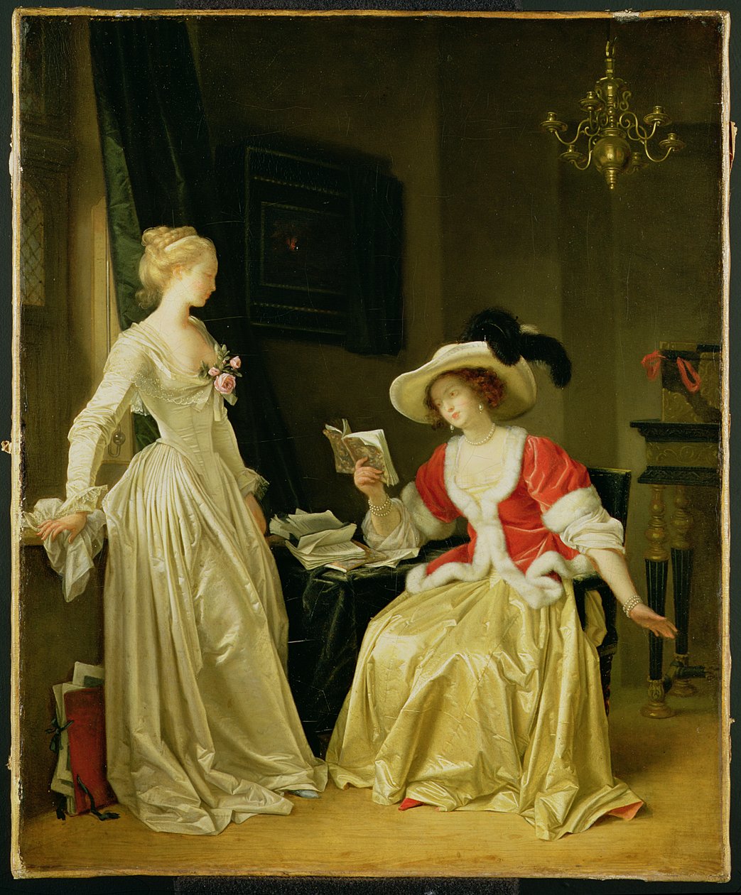 读者，c.1788 作者 M. and Fragonard，J. Gerard