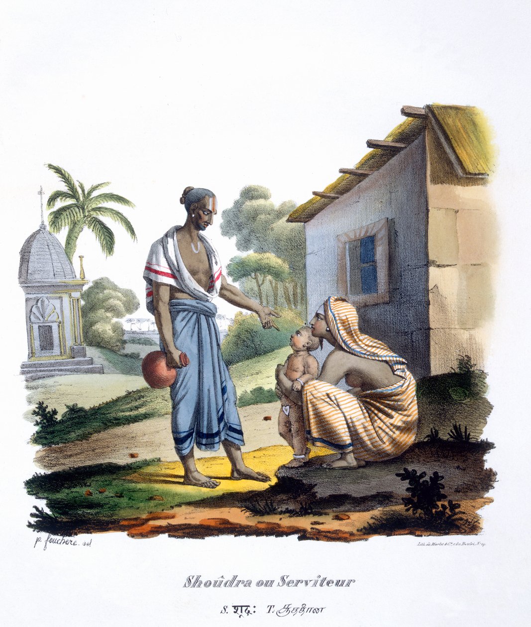 仆人，1827-35 作者 我本努夫