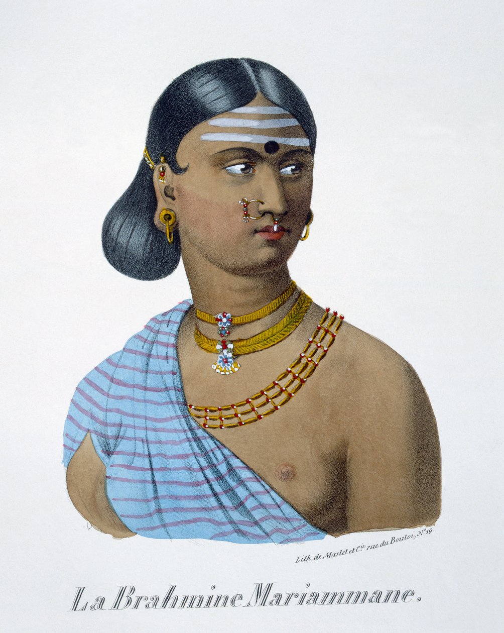 Mariammane，婆罗门女人，1827-35 作者 我本努夫