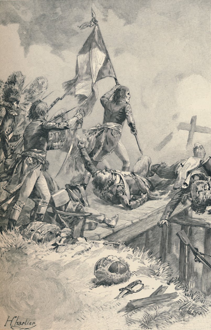 Bonaparte at Arcole，1796年，1896年 作者 海德尔