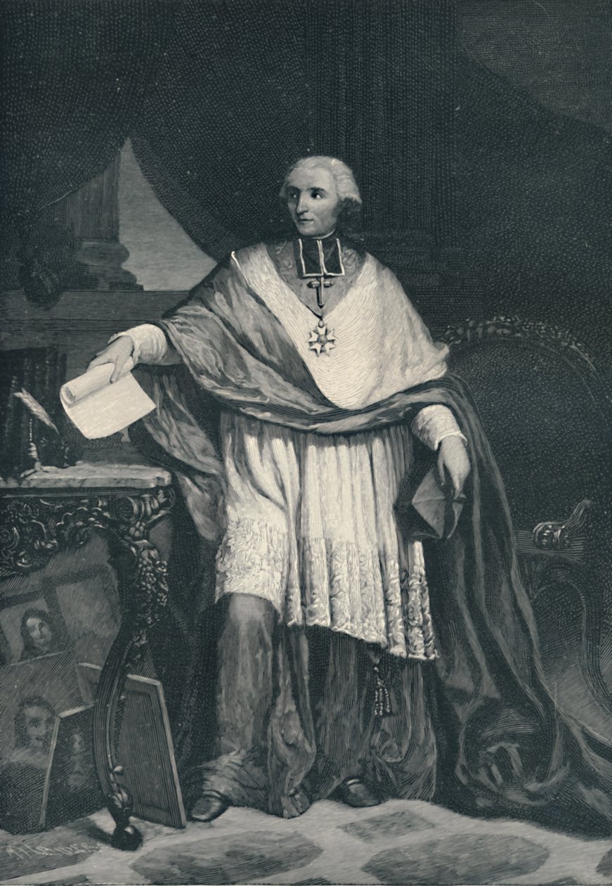 红衣主教约瑟夫·费斯（Joseph Fesch），c1830年，1896年 作者 海德尔