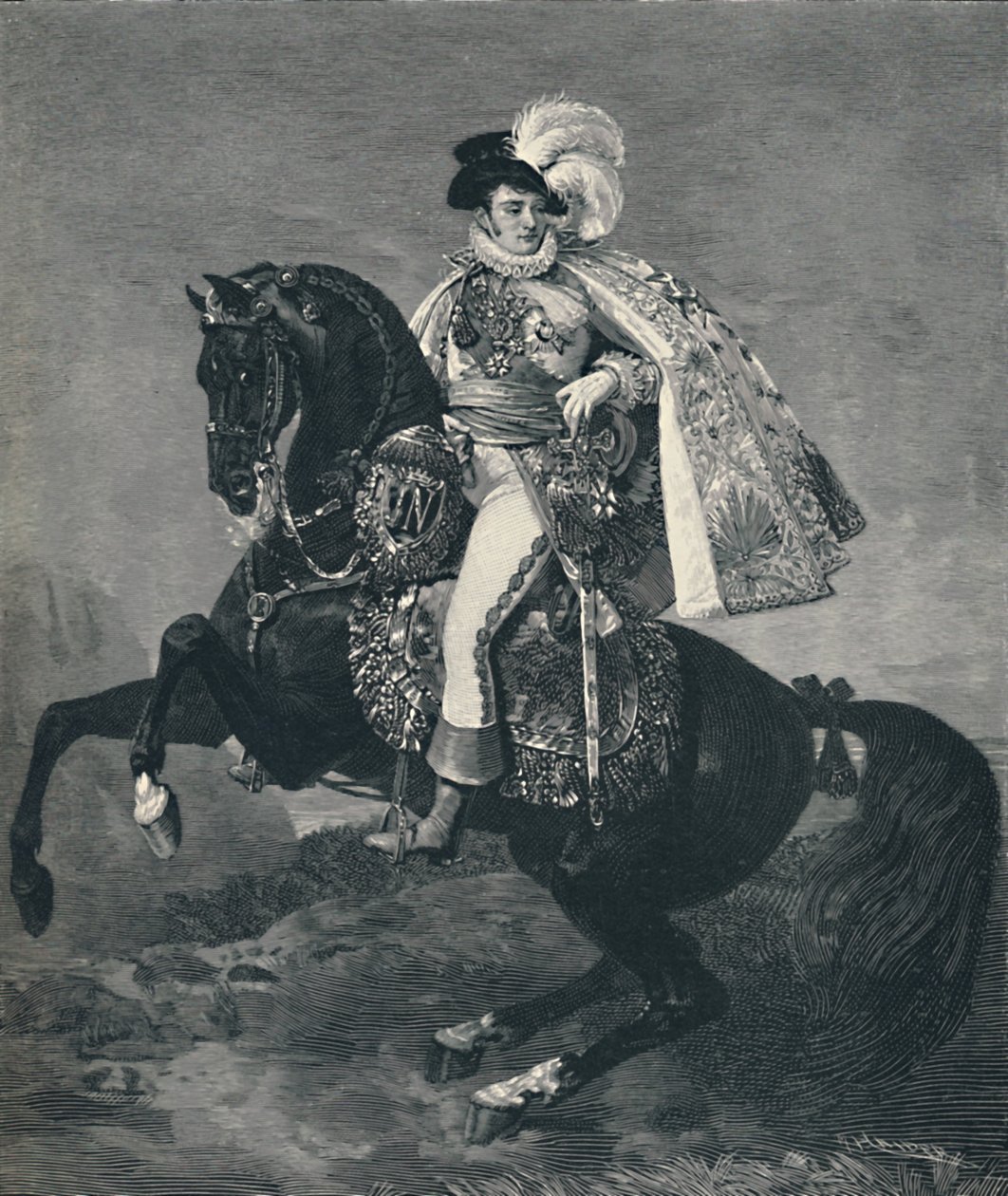 杰罗姆·波拿巴（JérômeBonaparte）-威斯特伐利亚国王，c1808，1896年 作者 海德尔