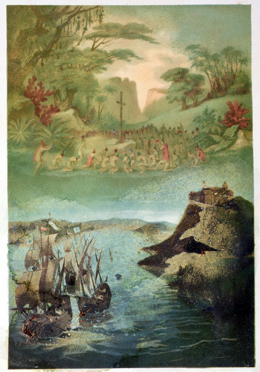 印度人口的福音传播和克里斯托弗·哥伦布的航行（1451-1506）1892年 作者 侯梭