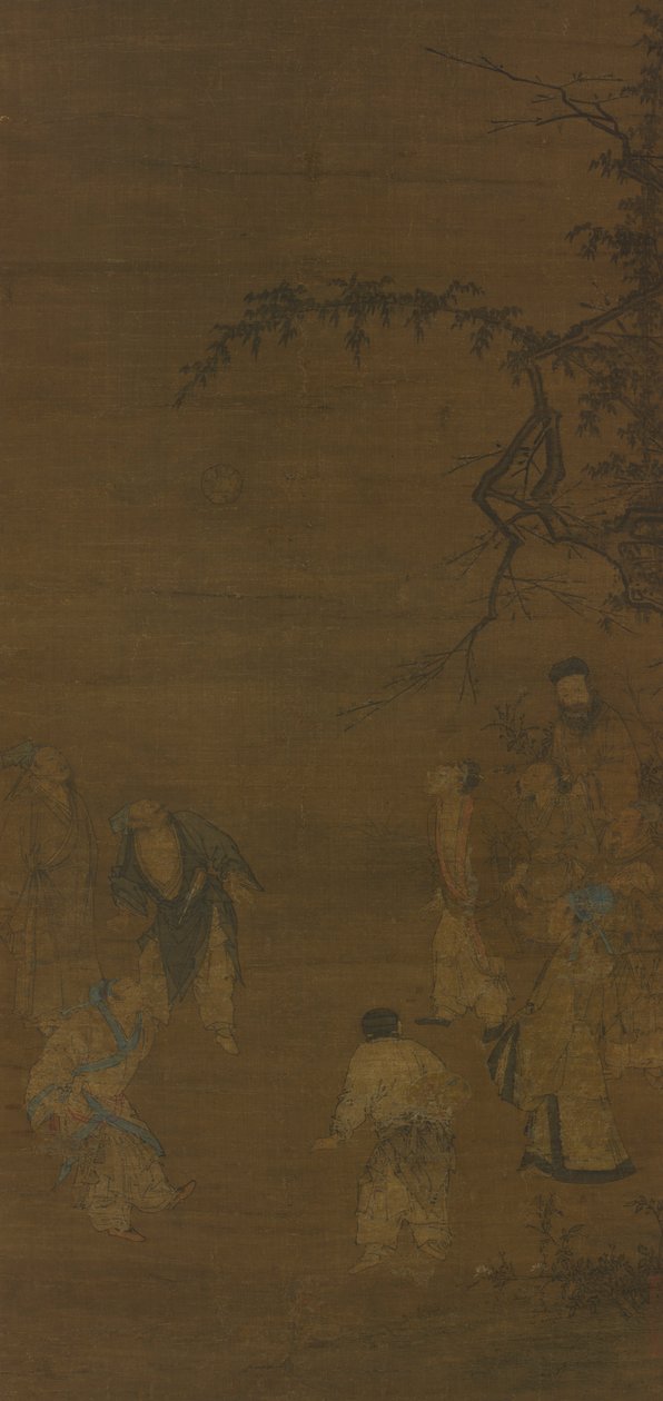 足球运动员，c。 1100年代末-第一季度1200年代。 作者 马媛