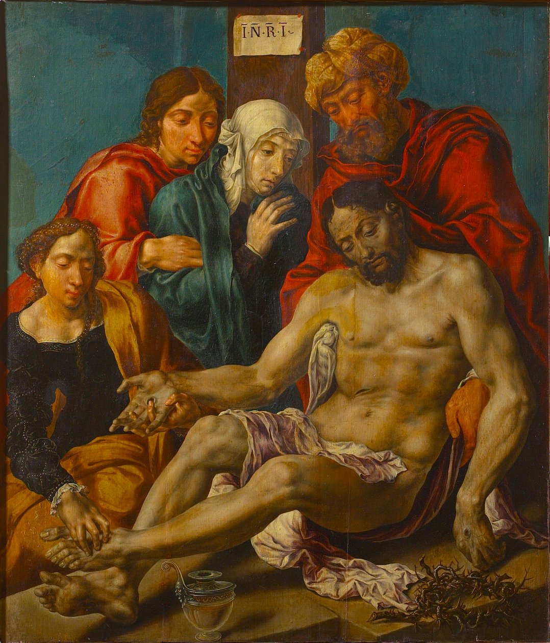 取证。 作者 Maarten Jacobsz Heemskerck van