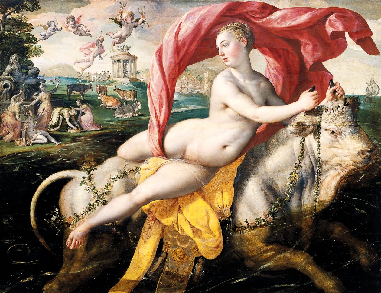 Rape of Europa 作者 马尔滕·德·沃斯
