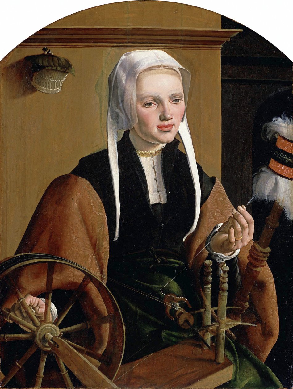 德语：Weibliches Bildnis, Anna Codde（可能是）Anna Codde 的肖像，Pieter Gerritsz Bicker 的妻子 作者 马尔滕·范·海姆斯克
