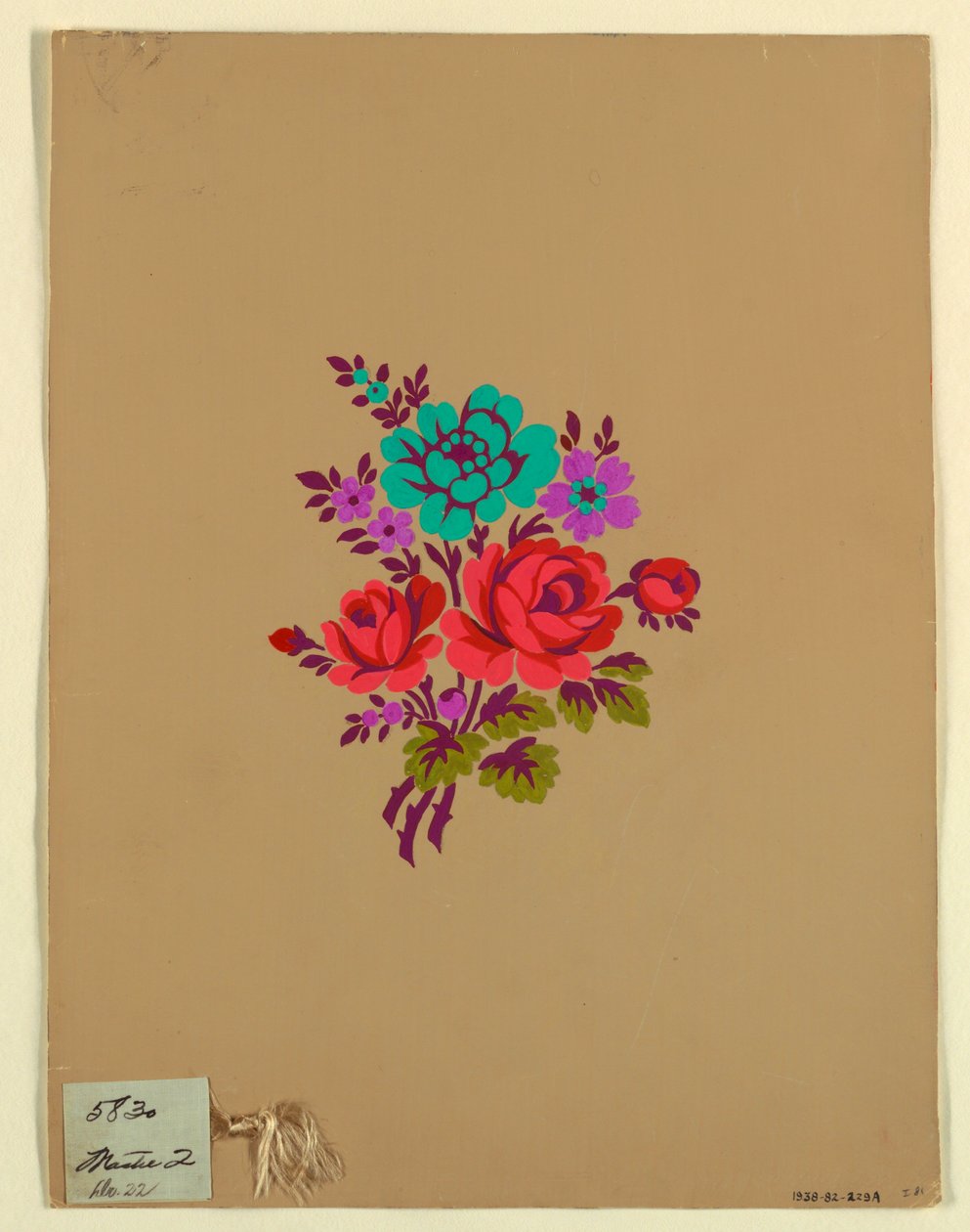 多彩花卉组c 作者 由赫尔曼·A·埃尔斯伯格（Herman A.Elsberg）制造