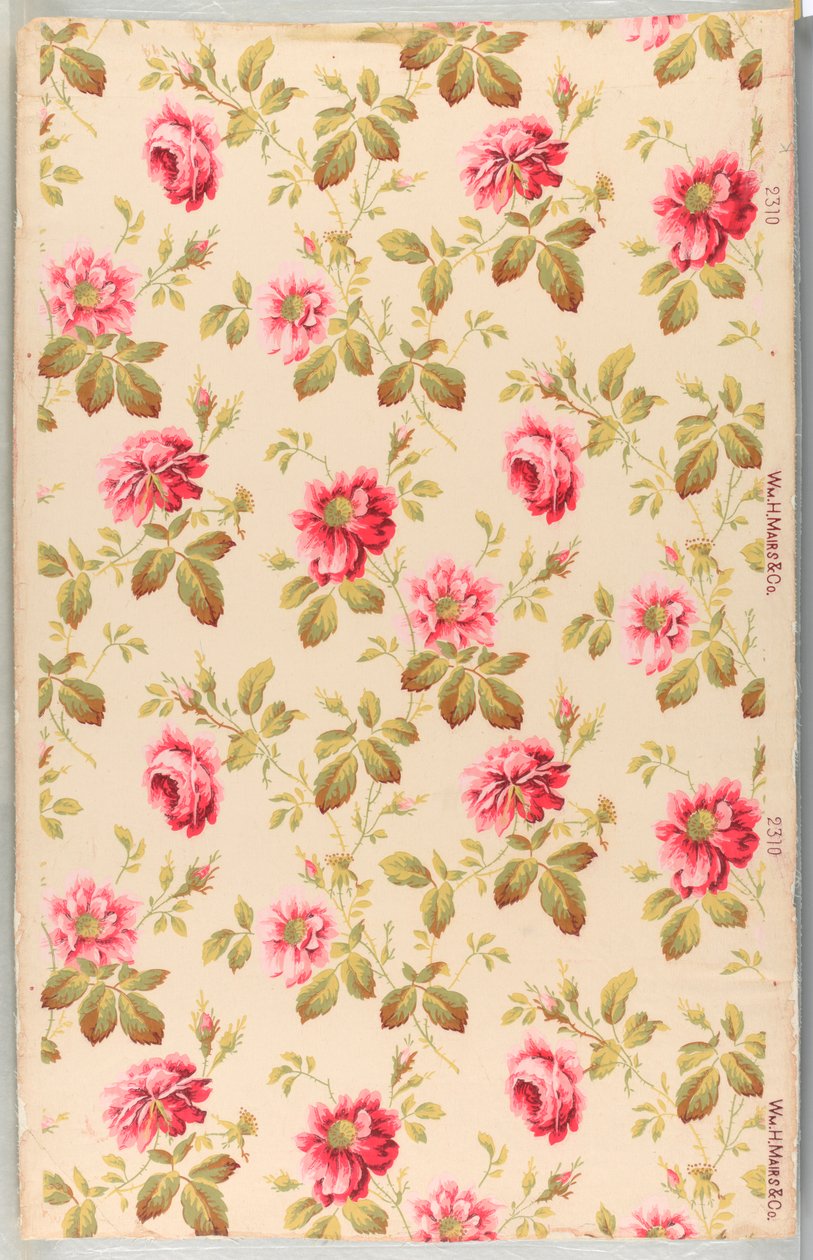 Sidewall（美国），1890-1900 作者 William H.Mairs and Company制造