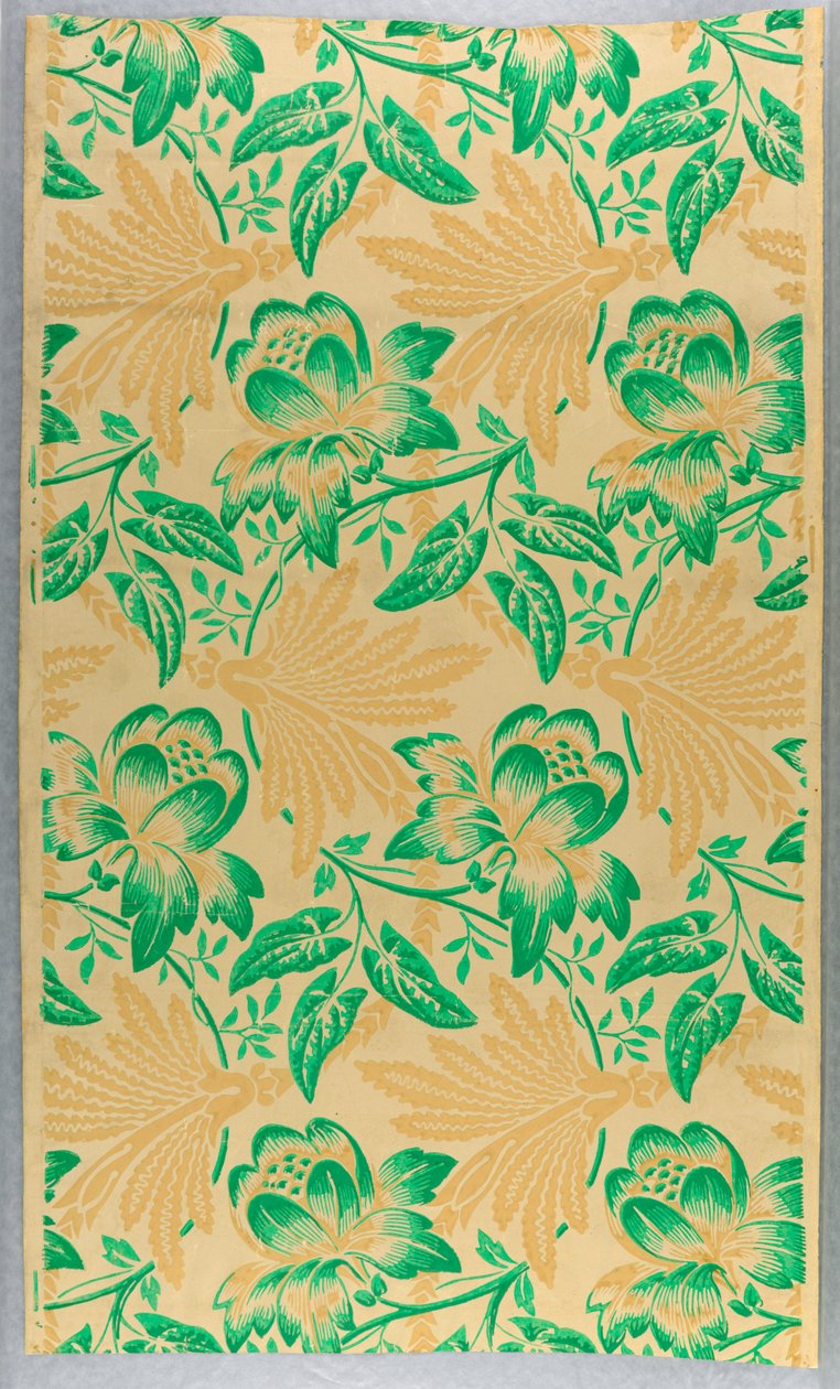 Sidewall（法国），1832-33 作者 由Zuber和Cie制造