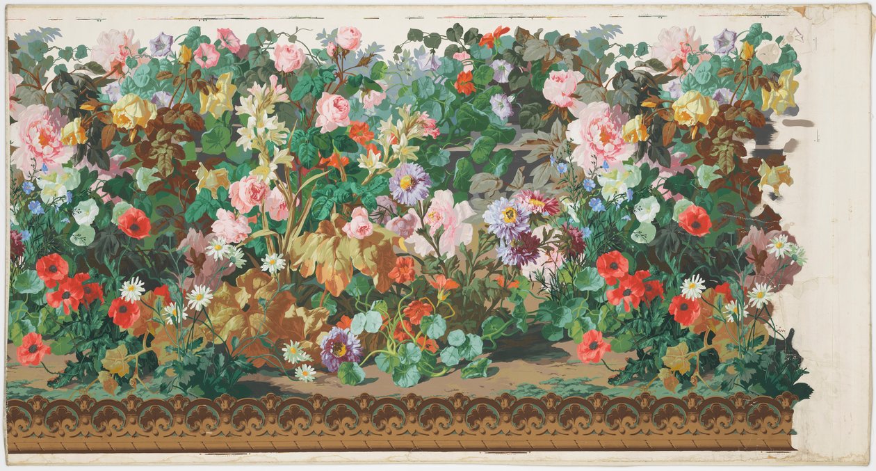 达多，"冬季花园"[热温室]，1851-55 年 作者 由JulesDesfossé制造
