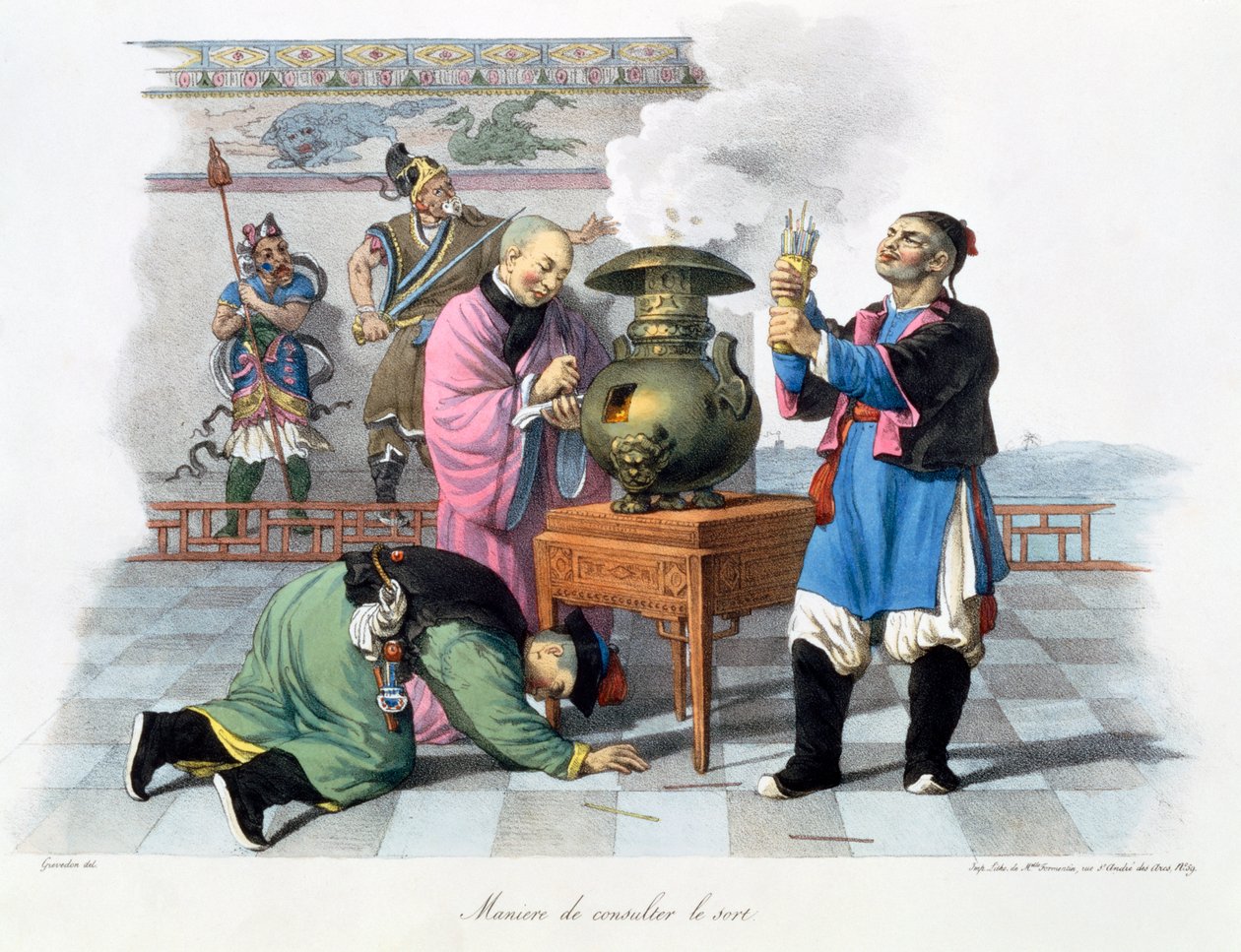 预测未来的方法》，中国，1824-1827年 作者 福门汀小姐