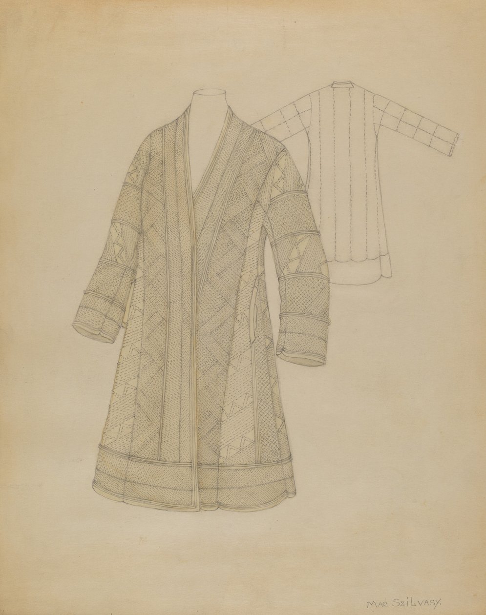 衣服 作者 梅·西尔瓦西