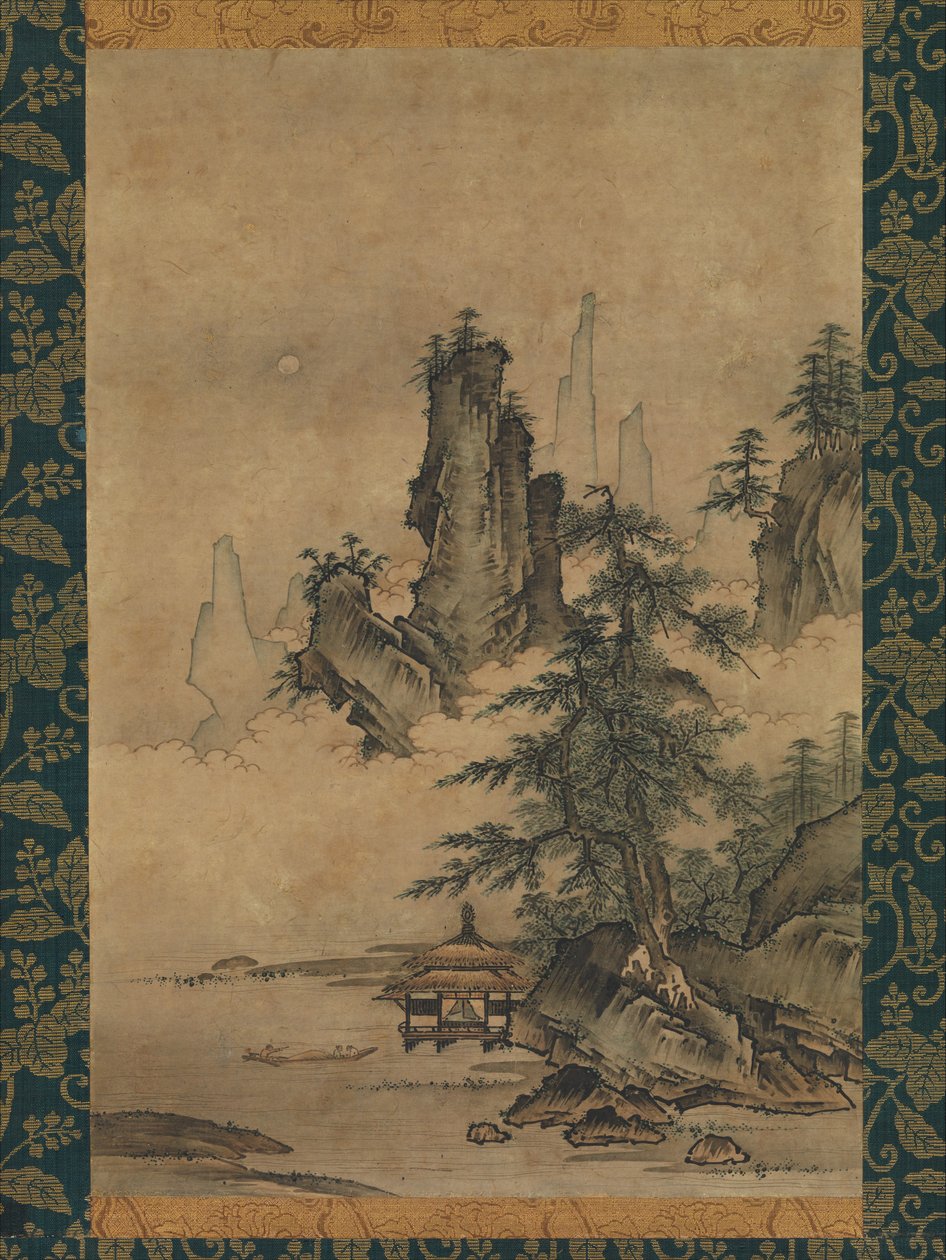 景观，16世纪。 作者 前岛宗友