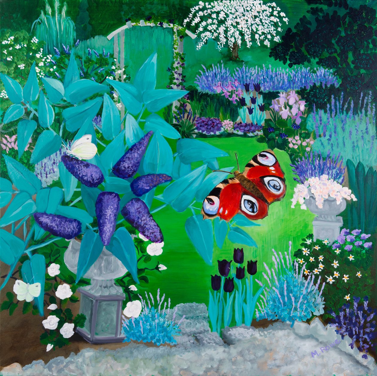 Mauve Garden，2013 作者 玛姬罗