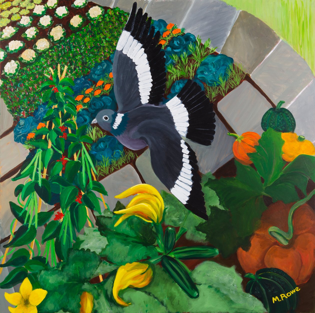 素食花园，2013年 作者 玛姬罗