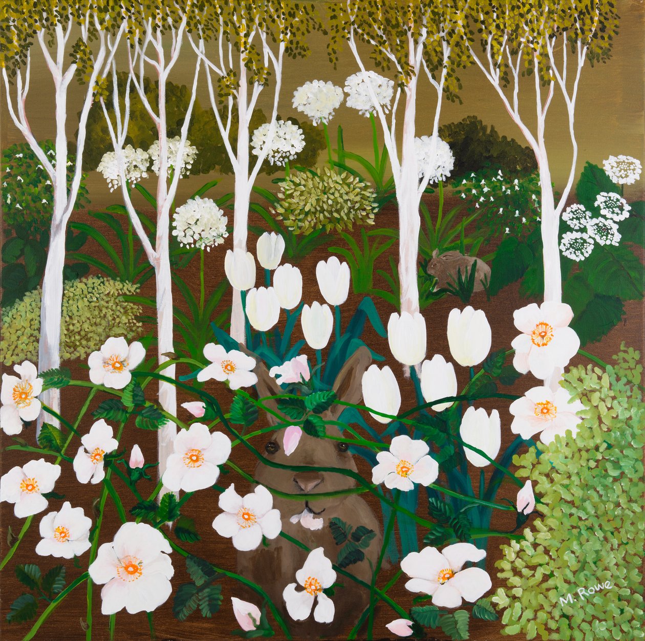 白色花园，2013年 作者 玛姬罗