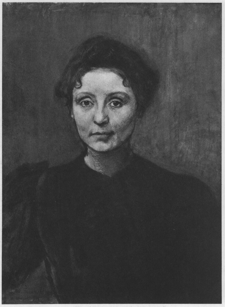 M. Jouvray小姐。根据来源描述;可能是Madeleine Jouvray，法国雕塑家，Auguste Rodin的学生和Edward Wittign的老师 作者 马格努斯·恩克尔