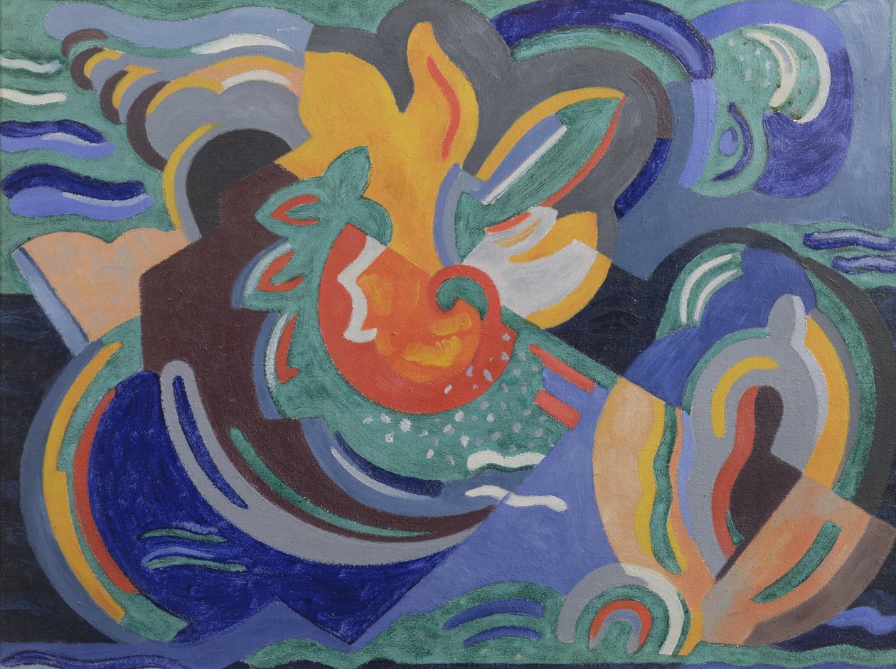 花卉农场，1937年 作者 缅因·耶利特