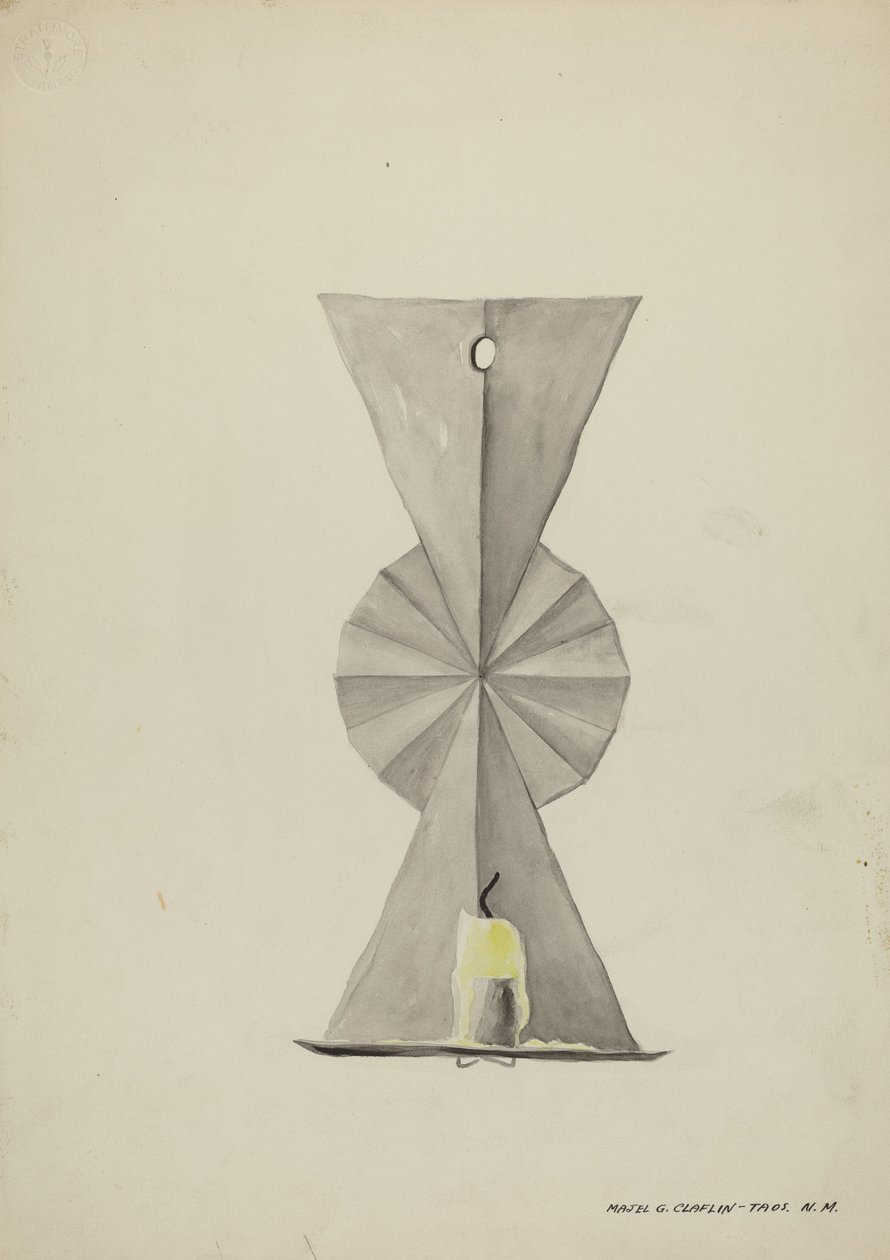 锡制壁炉，19351942。 作者 马杰尔·G·克拉弗林
