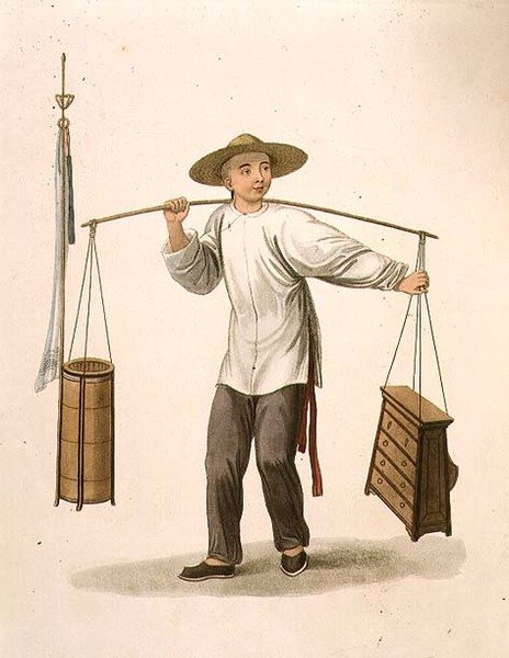 Carpenter，《中国的服装》中的第30版，由J. Dadley刻制。 作者 乔治·亨利·梅森少校