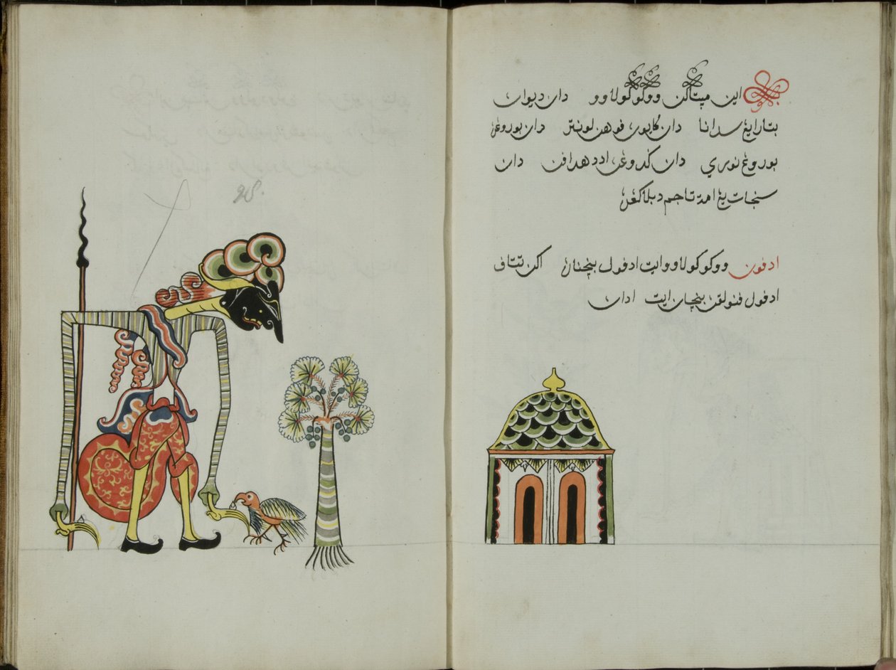 手册Jawa，MS 41 p.65，图像28,1830 作者 马来人马来人