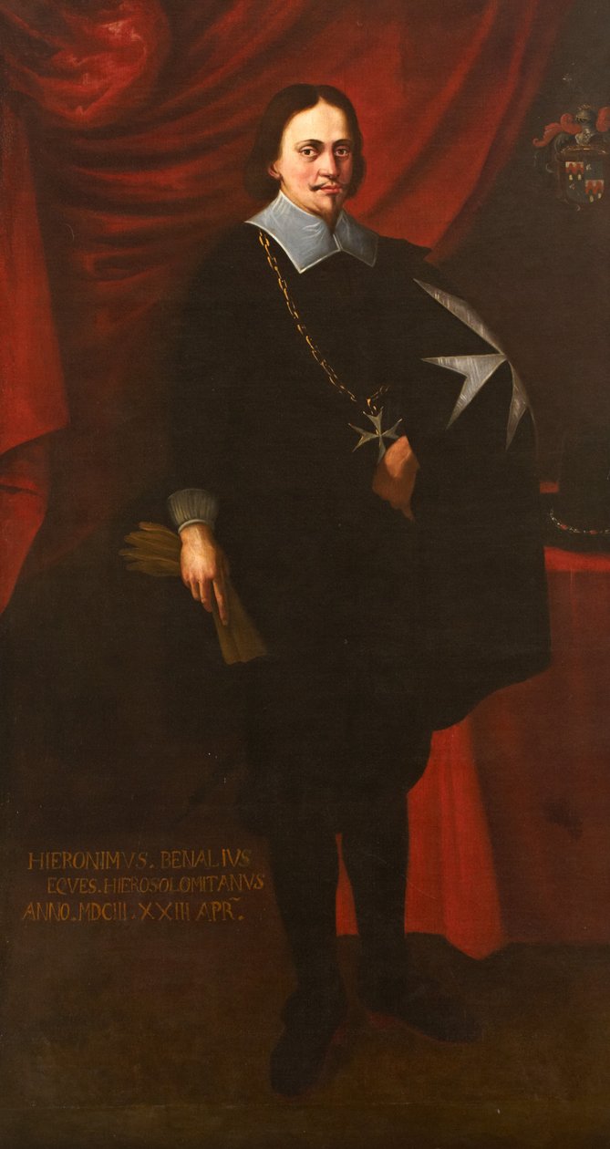 1603年贝加莫的Heironimus Benalius-Girolamo Benaglio 作者 马耳他学校