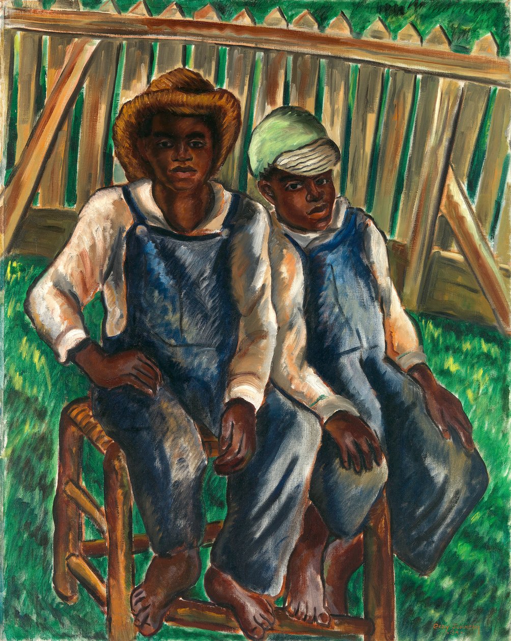 兄弟公司，1934年。 作者 马尔文·格雷·约翰逊（Malvin Gray Johnson）